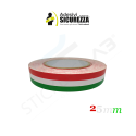 Italian flag vinyl adhesive band for car and motorbike in 5
