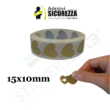 Label Scratch off modello gratta e vinci adesivi speciali da