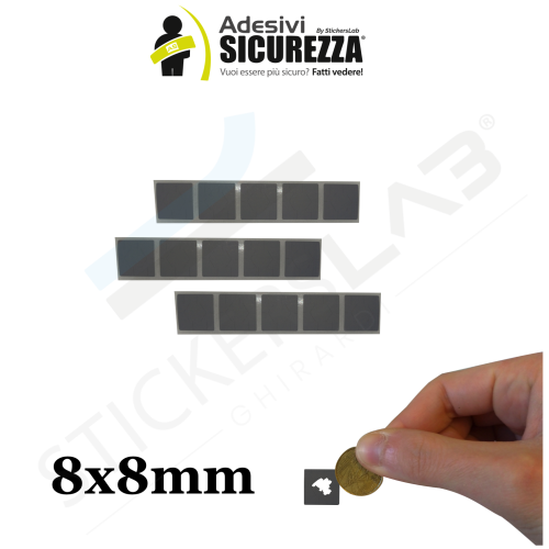 Bollini Scratch off modello gratta e vinci adesivi forma