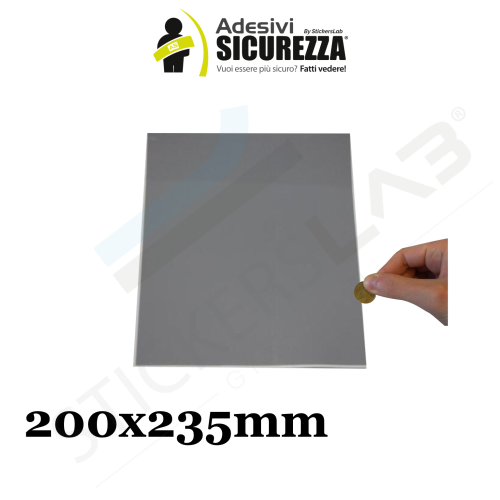 5 A4-Blätter Scratch off Rubbelkarte Aufkleber 200X235mm Bester