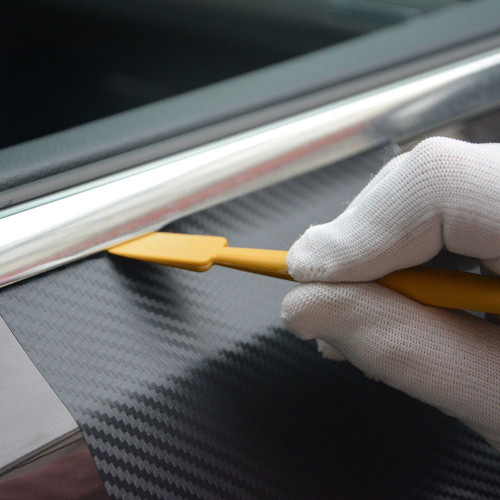 Kit com micro-espátulas para aplicação de filme de quebra automática de carro para fissuras e áreas difíceis