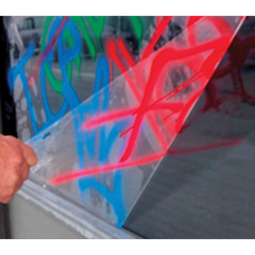 Pellicola trasparente antigraffiti protettiva marca 3M