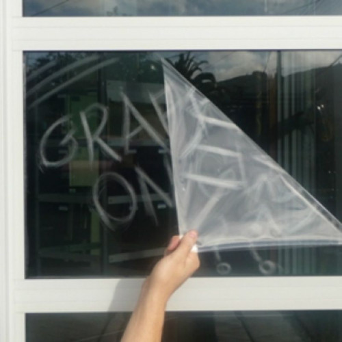 Pellicola trasparente antigraffiti protettiva marca 3M