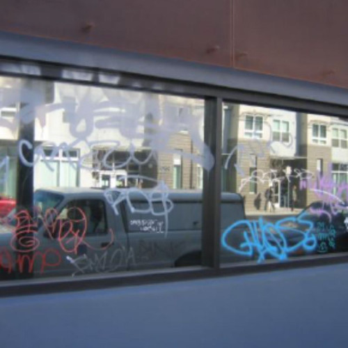 Pellicola trasparente antigraffiti protettiva marca 3M