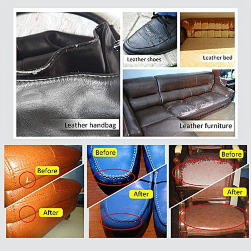 Kit de réparation pour cuir Restauration Cuir vinyle faux-cuir