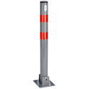 Anti-parking bollard anti-parking bollard with padlock Best