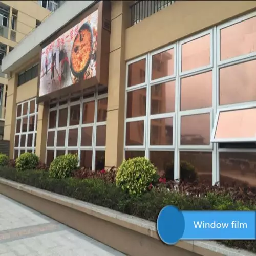 Pellicola effetto specchiato per finestre e vetrate colore