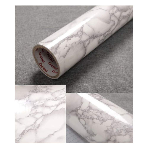 Film vinyle autocollant motif granit effet marbre gris Vente en