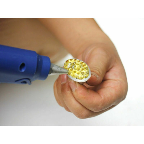 Pistola de cola caliente profesional de 100 vatios con kit PDR