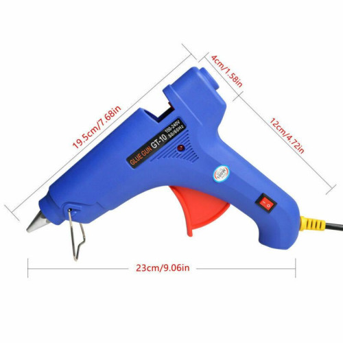 Pistola de cola quente profissional 100w com kit PDR Melhor