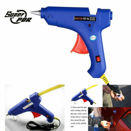 Pistolet à colle chaude professionnel 100w avec kit PDR Vente