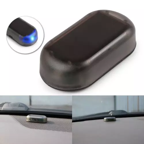 Simulador alarma de coche antirrobo con luz LED intermitente