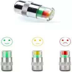 Tampas com indicador de pressão para o pneu do seu carro com 2