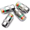 Capsules avec indicateur de pression pour le pneu de votre