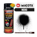 MACOTA TUBO tinta spray preta alta temperatura 3G 400 ml carro