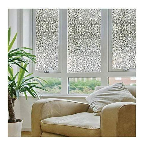 Sichtschutzfolie Kieselstein-Effekt für Fenster selbstklebendes