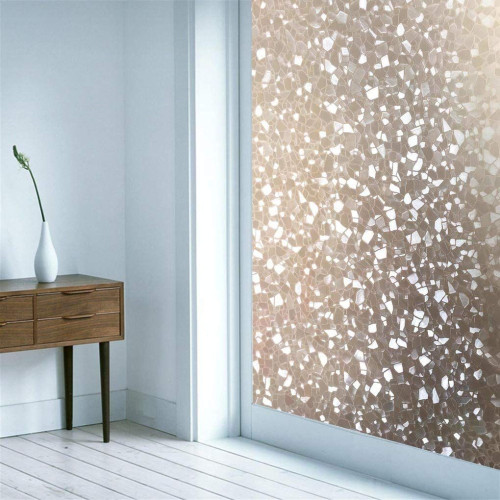 Film intimité effet géométrique pour fenêtres vitres