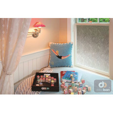 Privacy film wave effect for windows self-adhesive glass 2