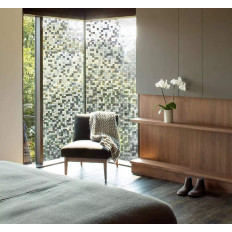 Privacy film mosaic effect for windows self-adhesive glass 2