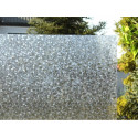Privacy film mosaic effect for windows self-adhesive glass