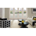 Privacy film mosaic effect for windows self-adhesive glass