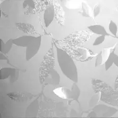 Pellicola Privacy effetto fiori semplici per Finestre Vetri