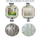 Privacy film bamboo effect for windows self-adhesive glass