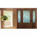 Privacy film coloured effect flowered for windows glass