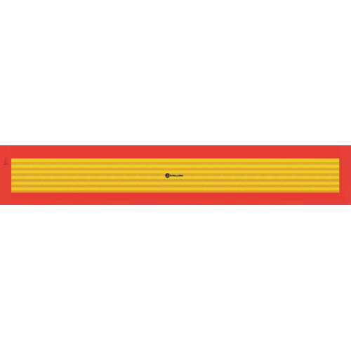 ECE 70.01 Long reflective panel for trailer in class 3 PVC