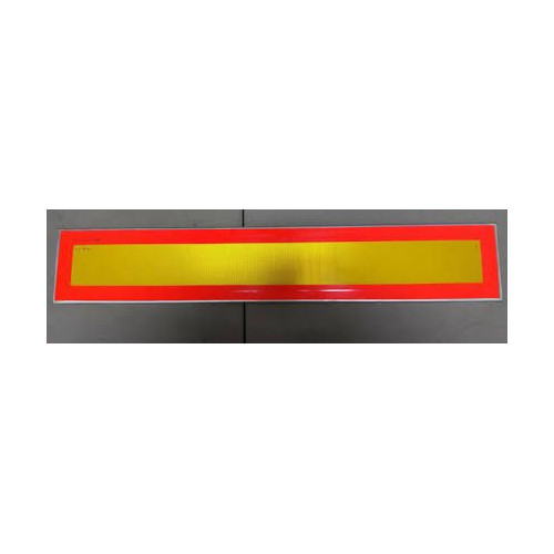 ECE 70.01 Panneau réfléchissant long pour remorque adhésive PVC