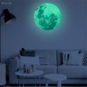 Glow in the dark luminous and phosphorescent moon - 30 cm Shop