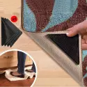 Antiderrapante para tapetes adesivo de silicone reutilizável