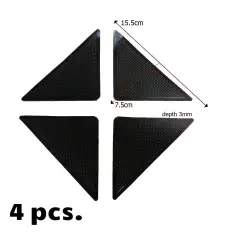 Antideslizante para alfombras adhesivo de silicona reutilizable 2