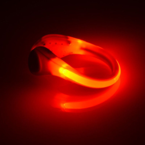 Lumière LED pour chaussures clip de sécurité nocturne, bracelet
