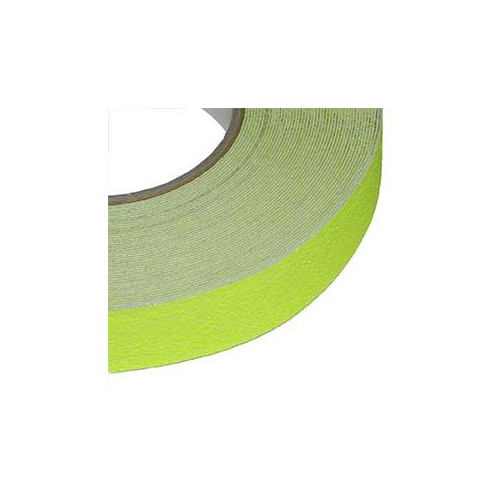 Fluorescent Yellow Anti Slip adhesive tape for indoors and