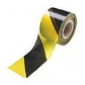 Fita de aviso de polietileno amarelo / preto 200m x 70mm Melhor