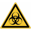 Panneaux de danger ISO 7010 "Risque biologique" W009 Vente en