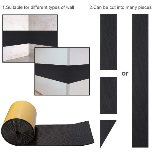 Tiras de pára-choques adesivas para proteção de choque de