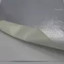 Panel termoadhesivo en fibra de vidrio y aluminio para el