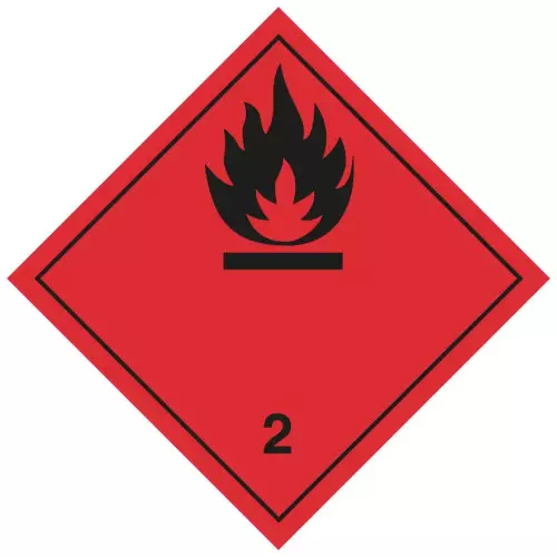 Etichetta autoadesiva o supporto alluminio A.D.R divisione 2.