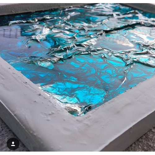 Résine époxy bicomposante transparente pour pigments 1,6 kg