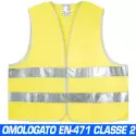 Reflective Vest Fluorescent Yellow / Red high visibility one
