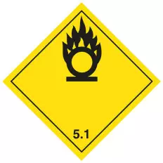 Etichetta autoadesiva o supporto alluminio A.D.R divisione 5.