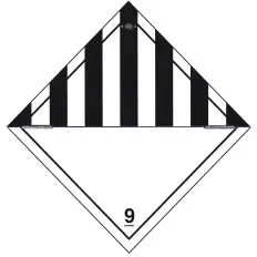 Etiqueta autoadhesiva o soporte de aluminio A.D.