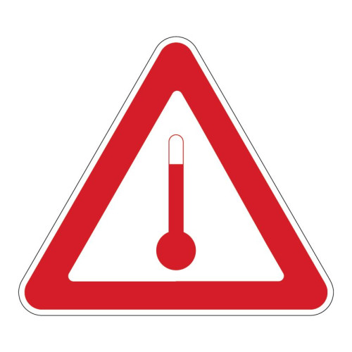 Etiqueta autoadhesiva o soporte de aluminio ADR "Sustancias a