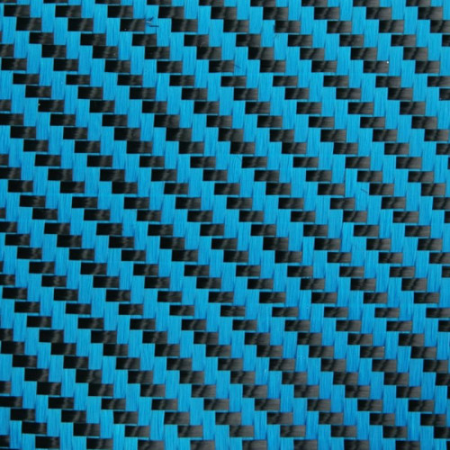 Hybridgewebe aus echte Kohlstofffaser und Aramid 190 g / m² 3k