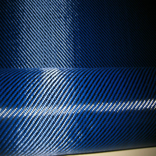 Tessuto ibrido in vera fibra di carbonio e aramide 190 g/m² 3k