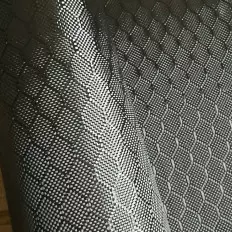Tessuto in vera fibra di carbonio esagonale 240 g/m² 3K Miglior
