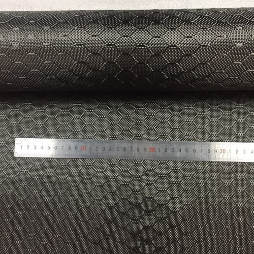 Tejido de fibra de carbono hexagonal real 240 g/m² 3K Mejor