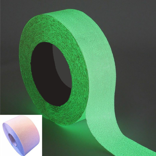 Nastro adesivo antiscivolo luminescente 25mm x 3M vendita online